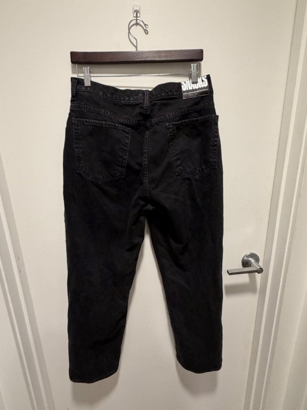 MOTHER Snacks Double Stack High Rise Jeans - Picture 5 of 7